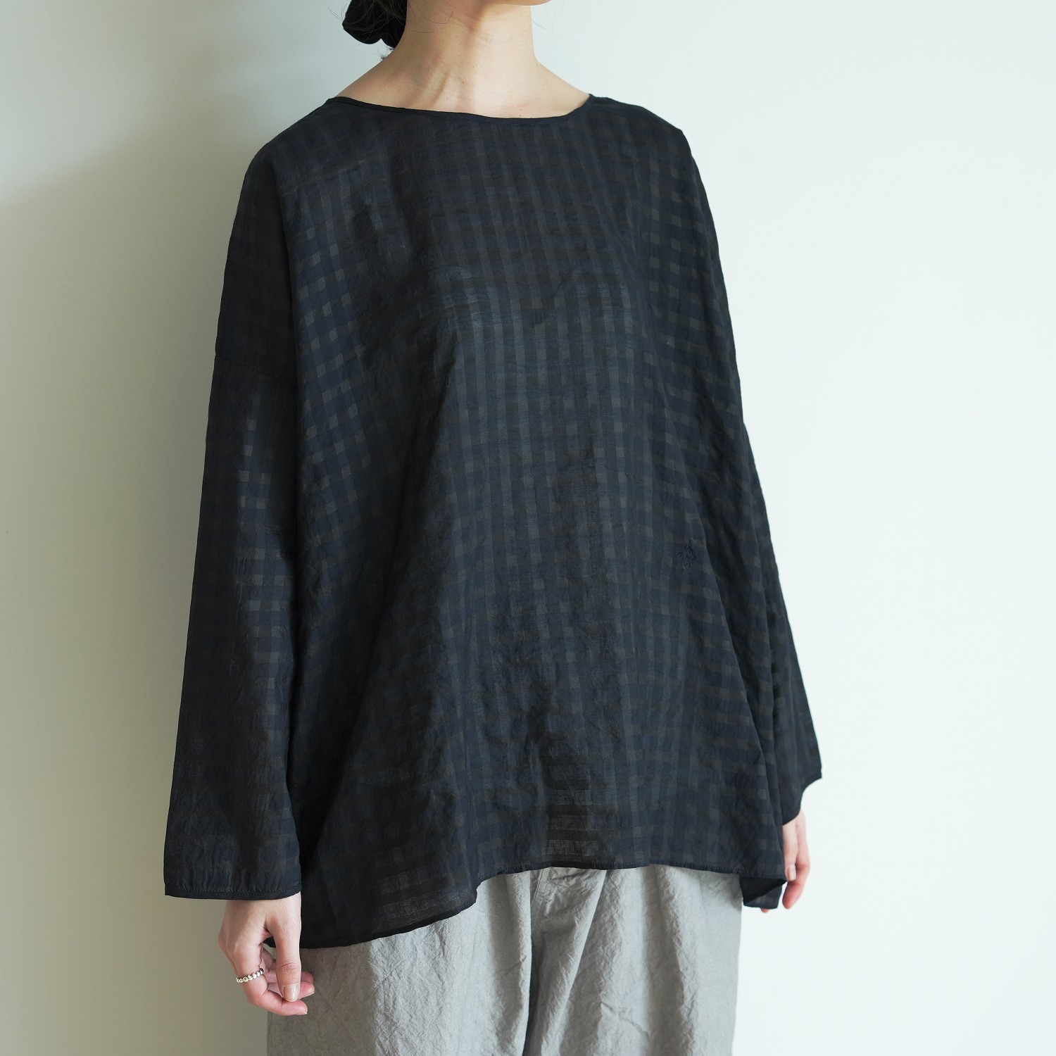 maison de soil �᥾��ɥ����� : DROP SHOULDER SMOCK �ɥ��åץ��������ץ륪���С�