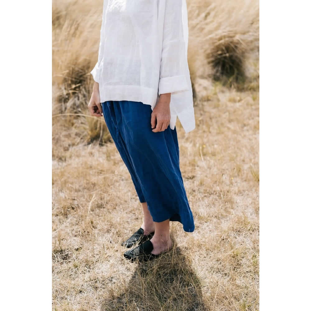 ��å����ܥ�� Metta Melbourne : YUKI LINEN TOP ��ͥ�֥饦��