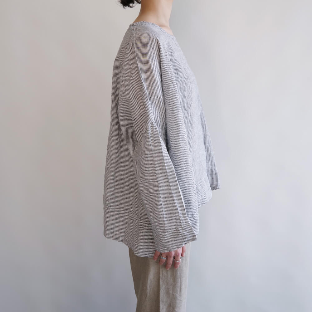 ��å����ܥ�� Metta Melbourne : YUKI LINEN TOP ��ͥ�֥饦��