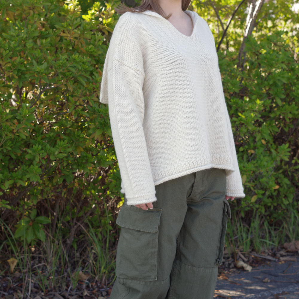 Pheeta �ե����� : Clara Pullover �����顼���顼�˥å�