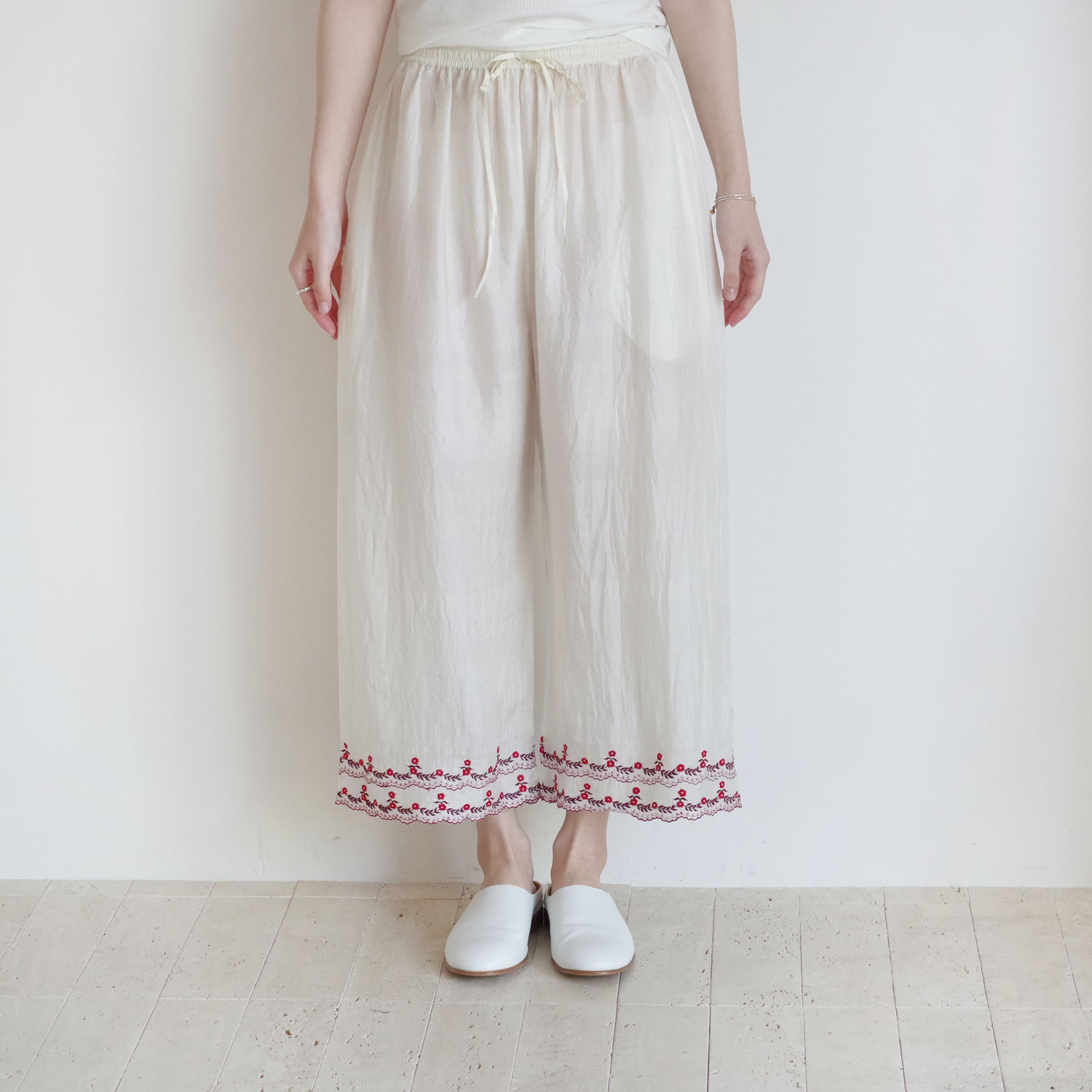 maku textiles �ޥ��ƥ��������륺 : STRAIGHT PAJAMA �ɽ����륯�磻�ɥѥ��