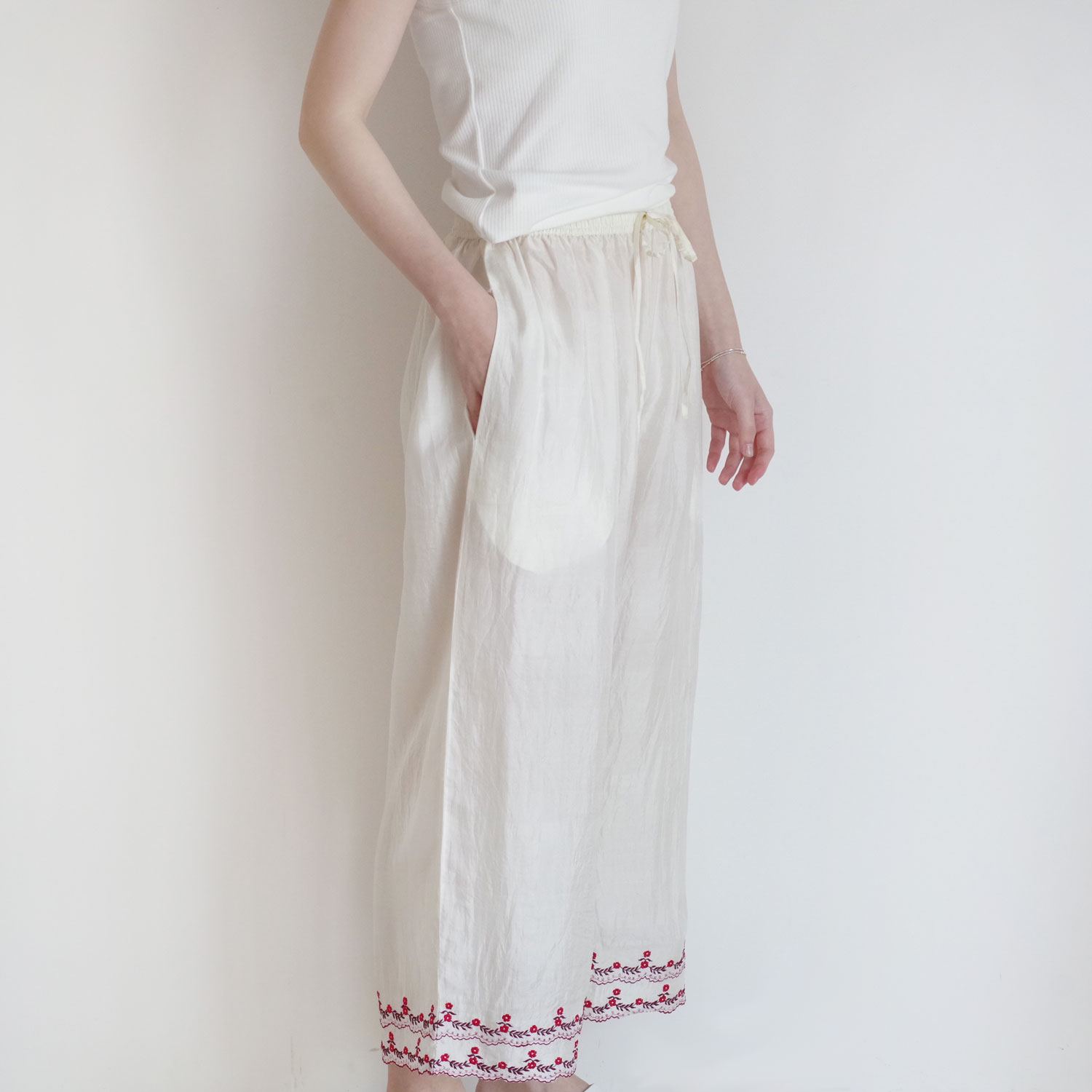 maku textiles �ޥ��ƥ��������륺 : STRAIGHT PAJAMA �ɽ����륯�磻�ɥѥ��