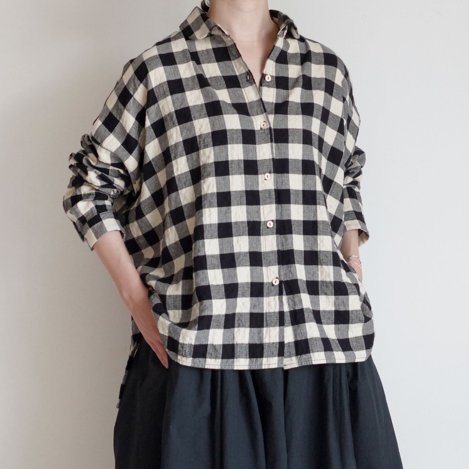 H+ HANNOH WESSEL ���å���ץ�她���Ρ��������� : Svenja SHIRT �饦��ɥ��顼�����