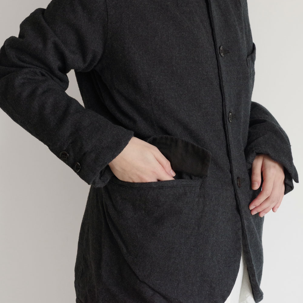 GARMENT REPRODUCTION OF WORKERS : FARMERS JACKET WOOL եޡ㥱å (GRAY)