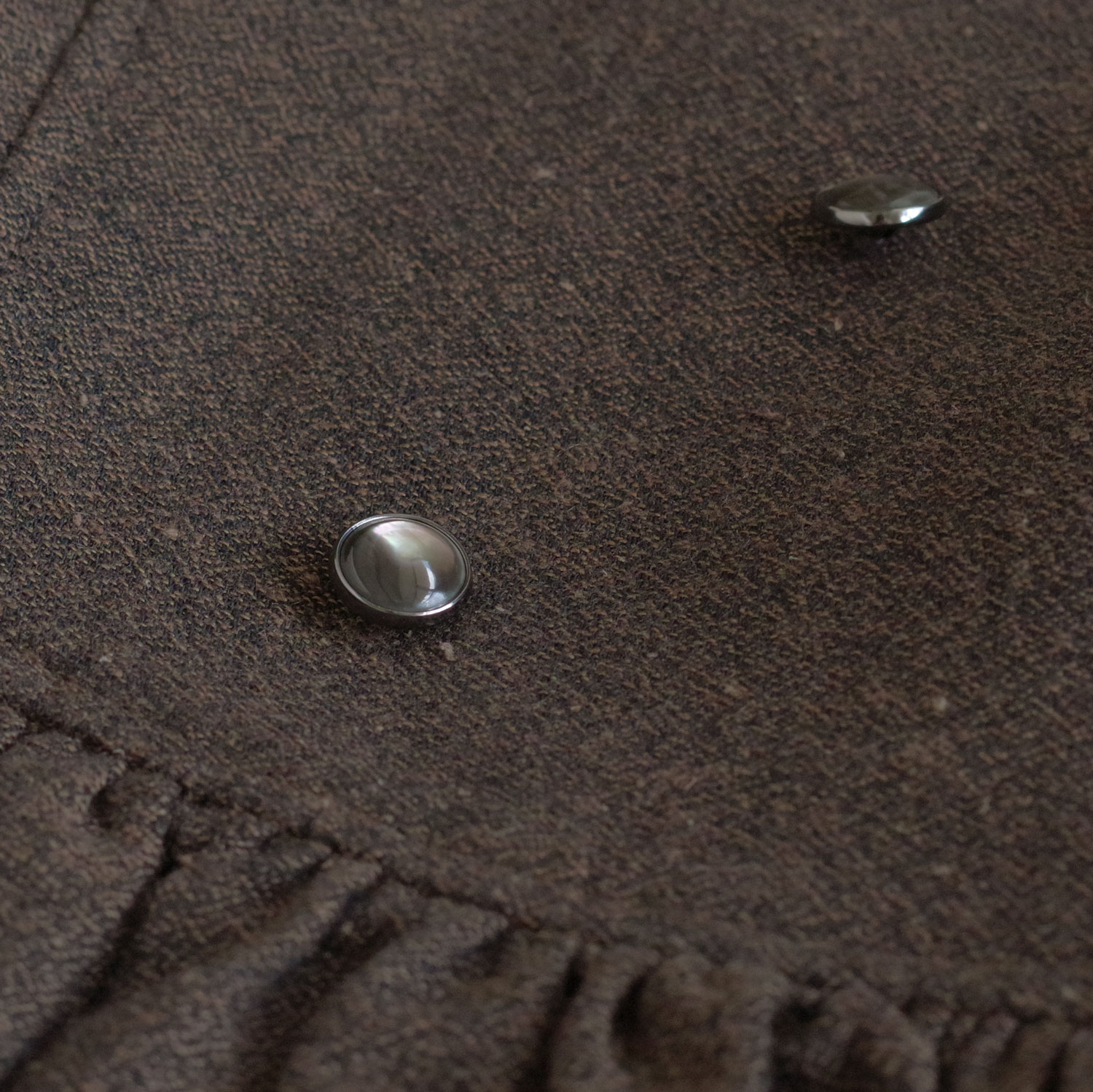 the last flower of the afternoon : ����� Funnel neck blouse �֥饦��