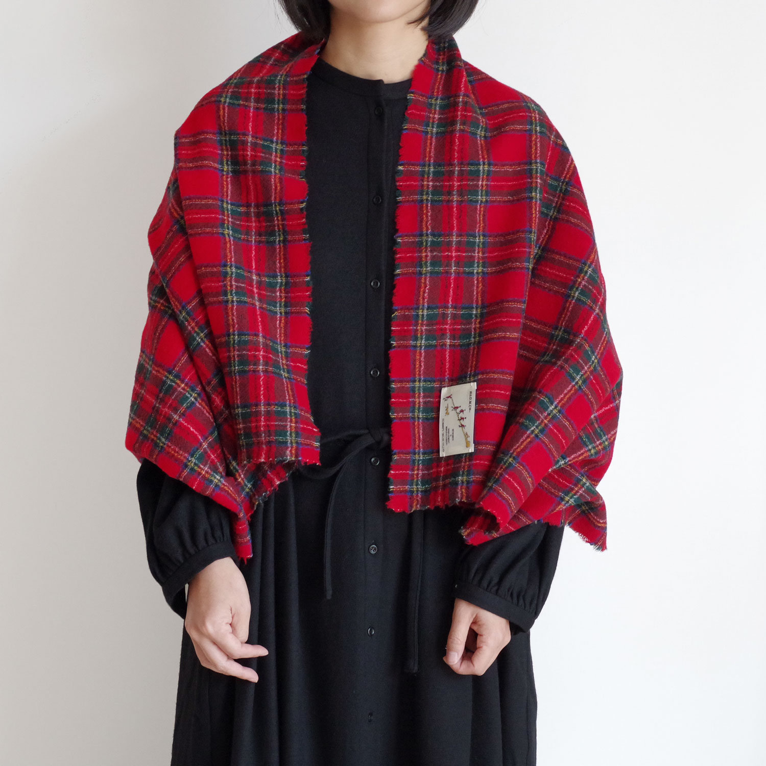R&D.M.Co- ������ɥޥ󥺥ơ��顼 : WOOL TARTAN CHECK MUFFLER �����륿����������å��ޥե顼