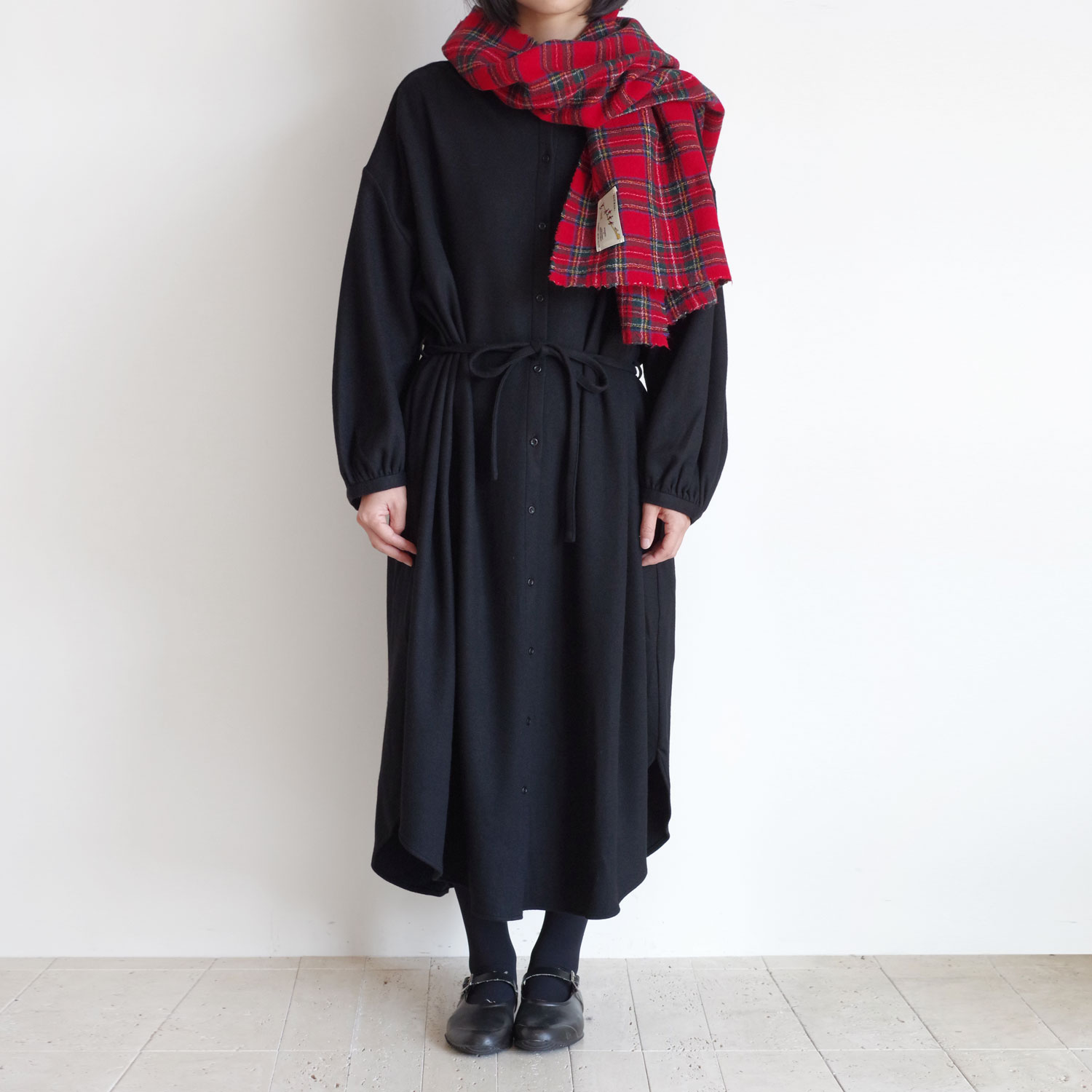 R&D.M.Co- ������ɥޥ󥺥ơ��顼 : WOOL TARTAN CHECK MUFFLER �����륿����������å��ޥե顼