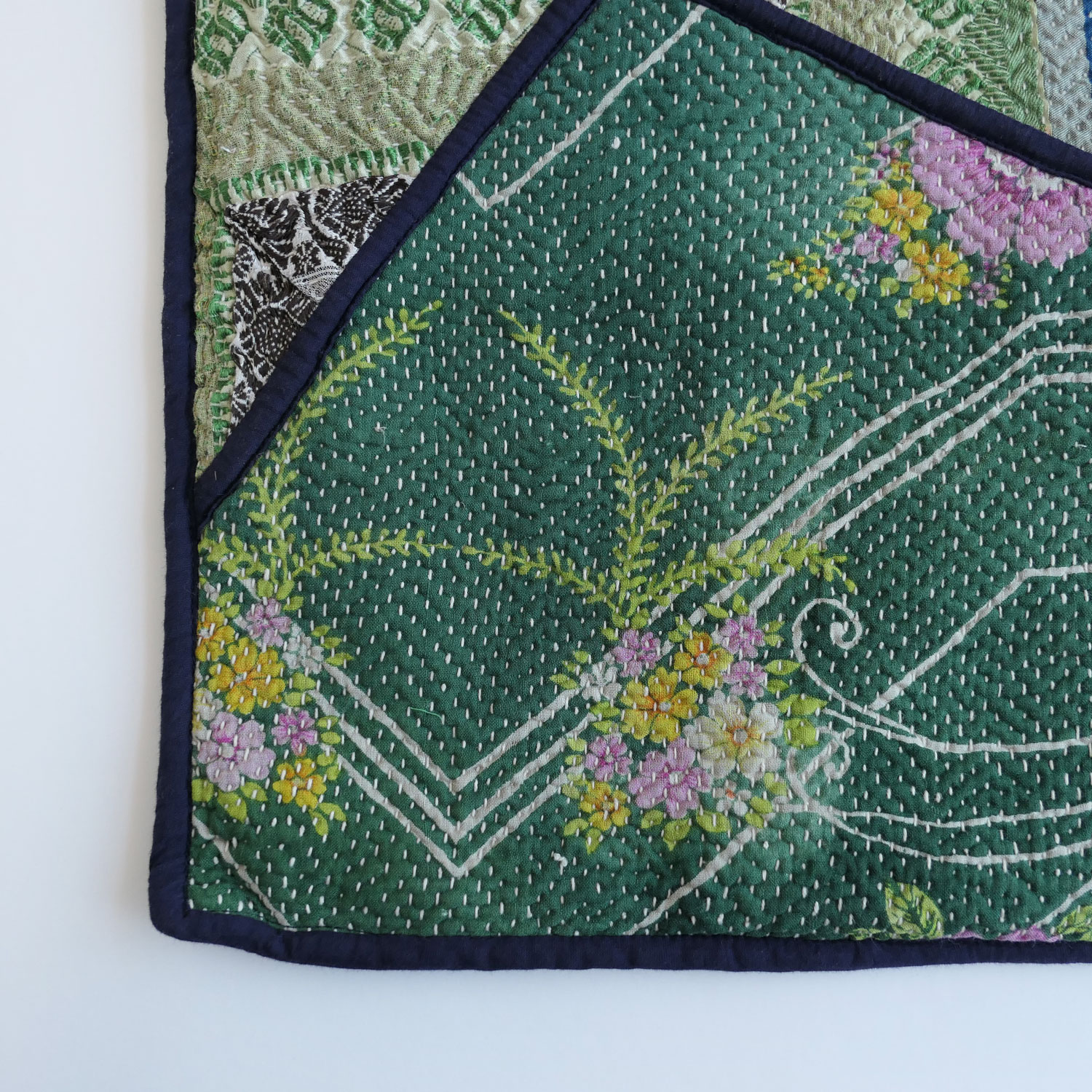 NAMAI �ʥޥ���THE TARUN QUILTED KANTHA BAG ���󥿥���ȥȡ��ȥХå�(E)
