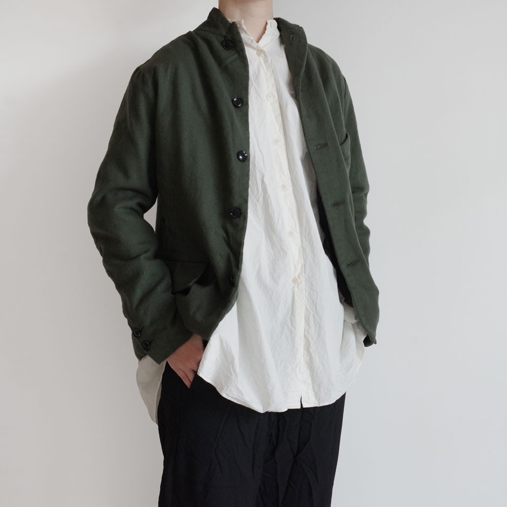 GARMENT REPRODUCTION OF WORKERS : FARMERS JACKET WOOL �ե����ޡ������㥱�å� (OLIVE)