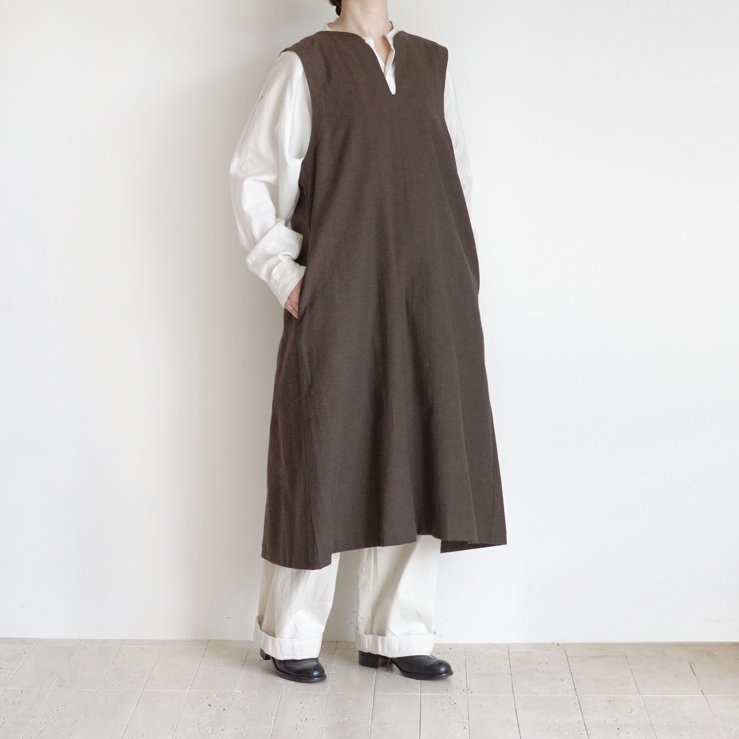 the last flower of the afternoon : ����� Open back sleeveless dress ���ԡ���