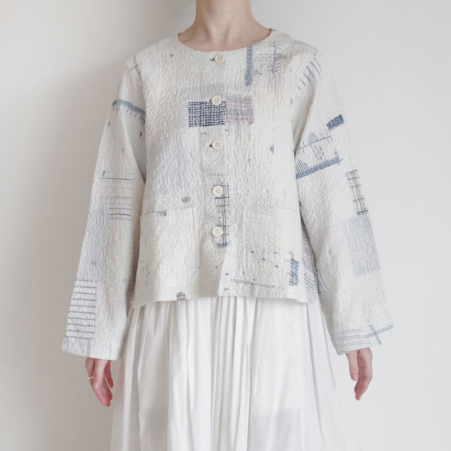 maku textiles �ޥ��ƥ��������륺 : BORO �Ρ����顼���󥿥��㥱�å�