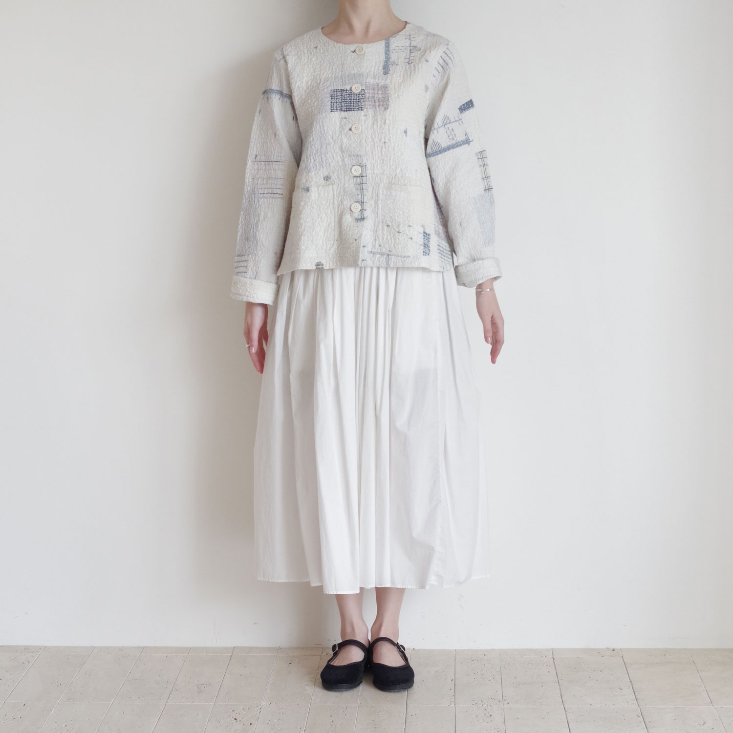 maku textiles �ޥ��ƥ��������륺 : BORO �Ρ����顼���󥿥��㥱�å�