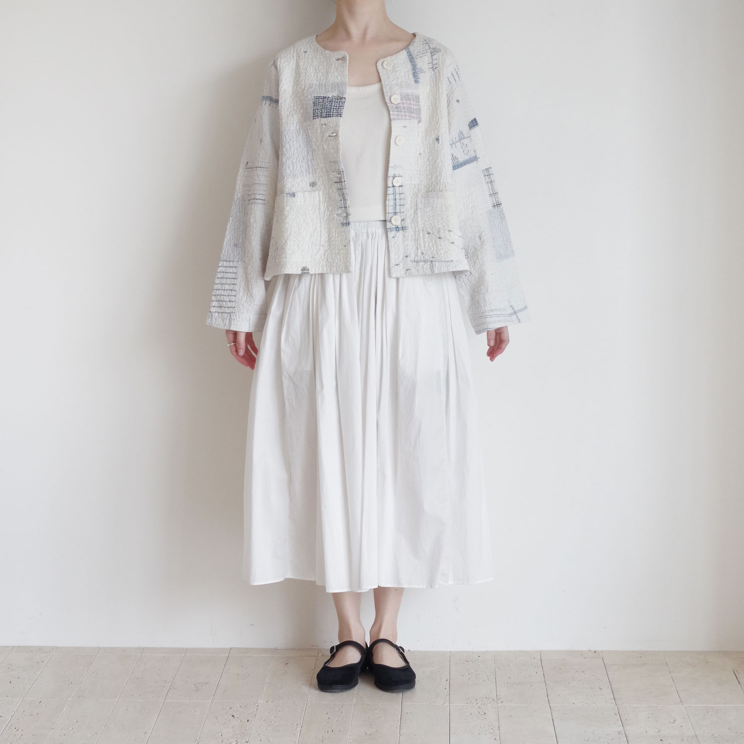 maku textiles �ޥ��ƥ��������륺 : BORO �Ρ����顼���󥿥��㥱�å�