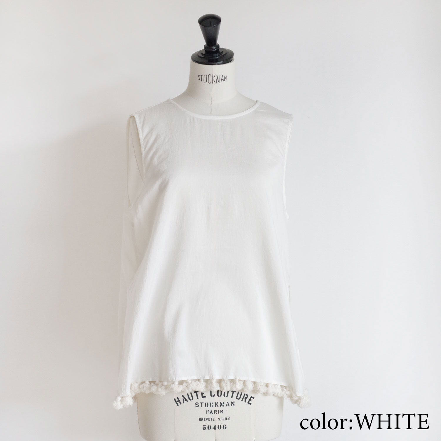 quitan ������ : SLEEVELESS TOP ���åȥ󥷥륯�Ρ����꡼�֥֥饦��