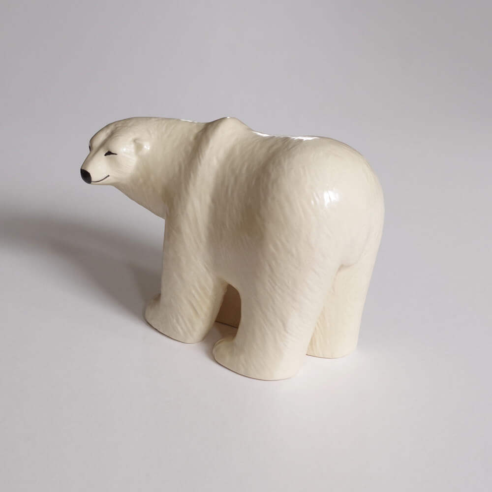 ꥵ顼  Lisa Larson  Polar bear Midium ݡ顼٥  ߥǥ