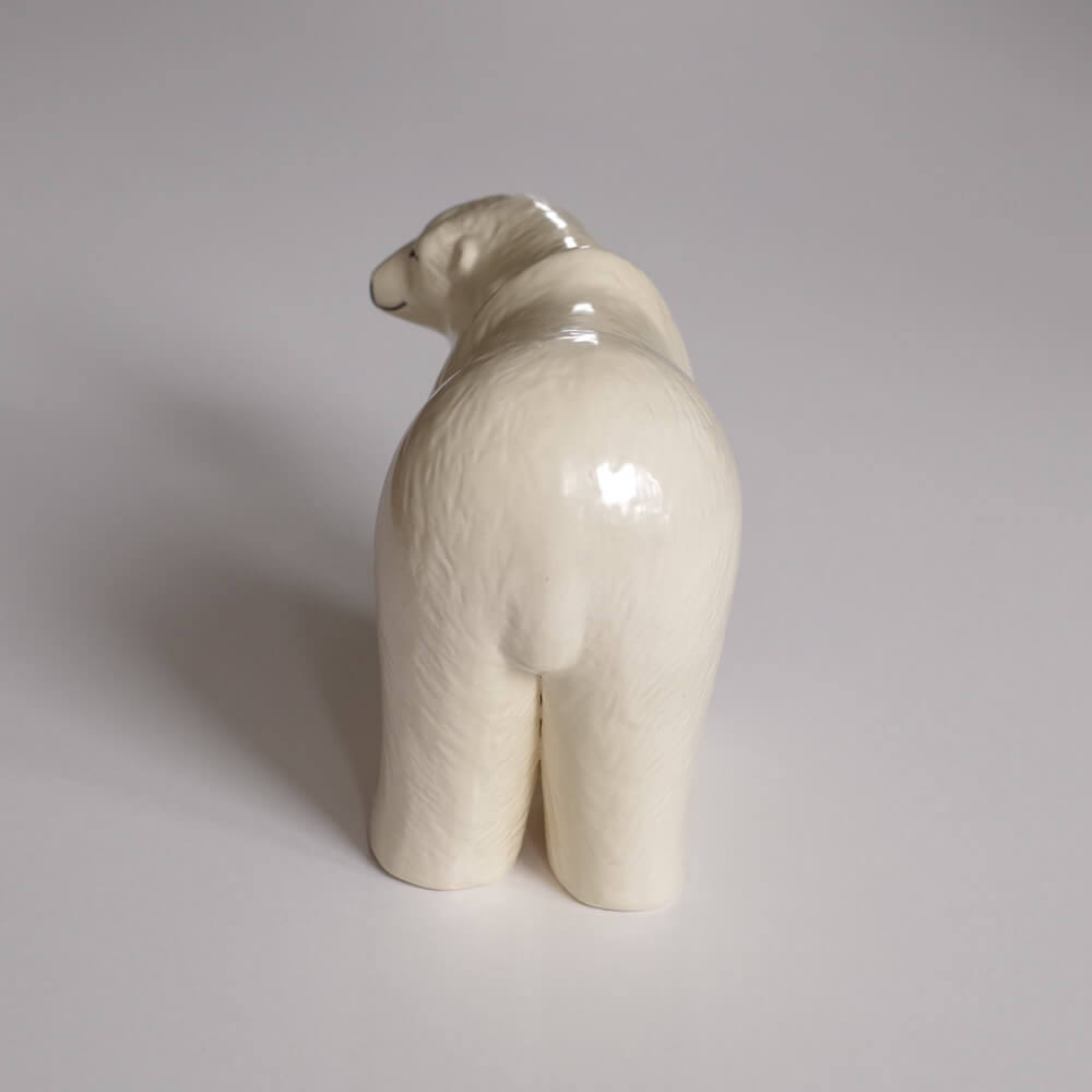 ꥵ顼  Lisa Larson  Polar bear Midium ݡ顼٥  ߥǥ