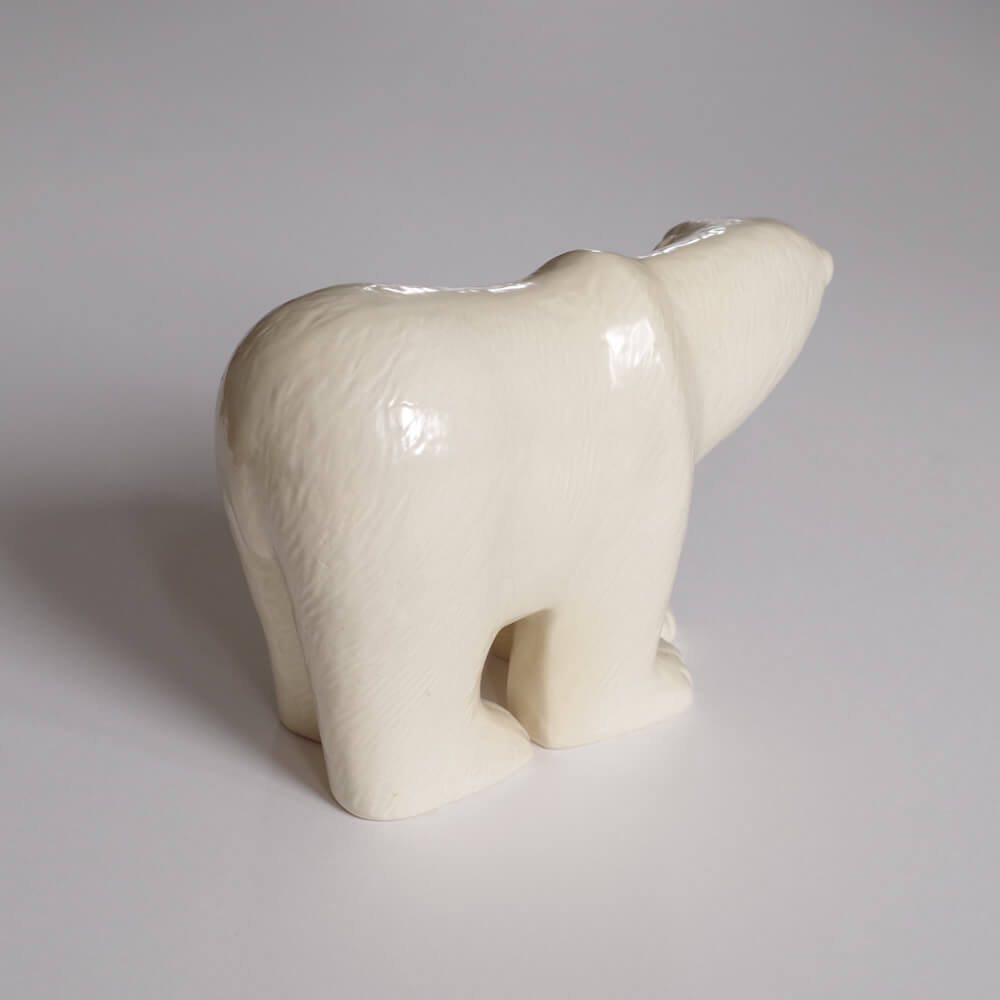 ꥵ顼  Lisa Larson  Polar bear Midium ݡ顼٥  ߥǥ