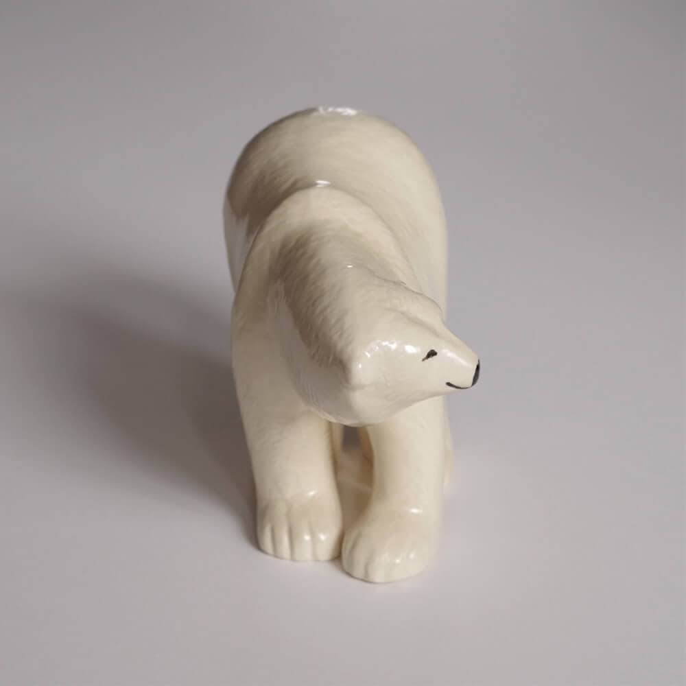 ꥵ顼  Lisa Larson  Polar bear Midium ݡ顼٥  ߥǥ