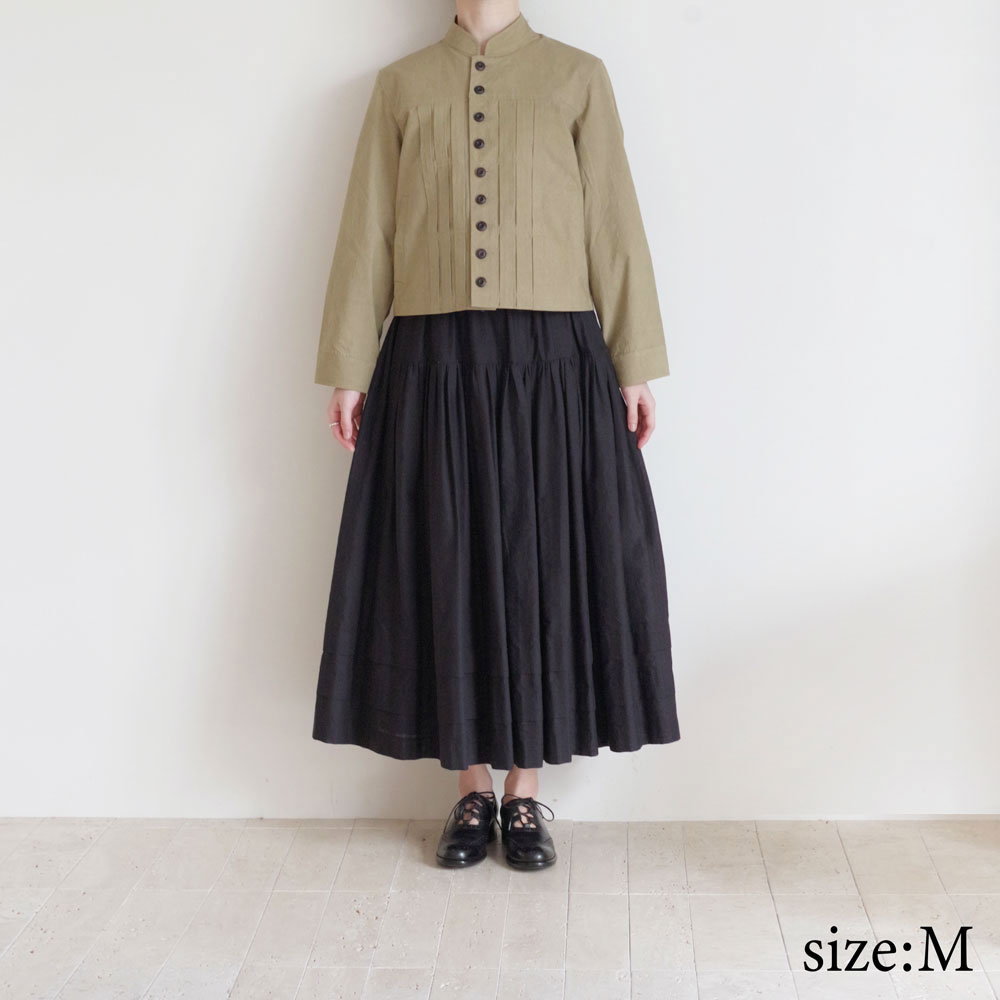 ECOLE DE CURIOSITES ��������ɥ���ꥪ���� : GILDA �ץ꡼�ĥե���ȥ��硼�ȥ��㥱�å� (Khaki beige)