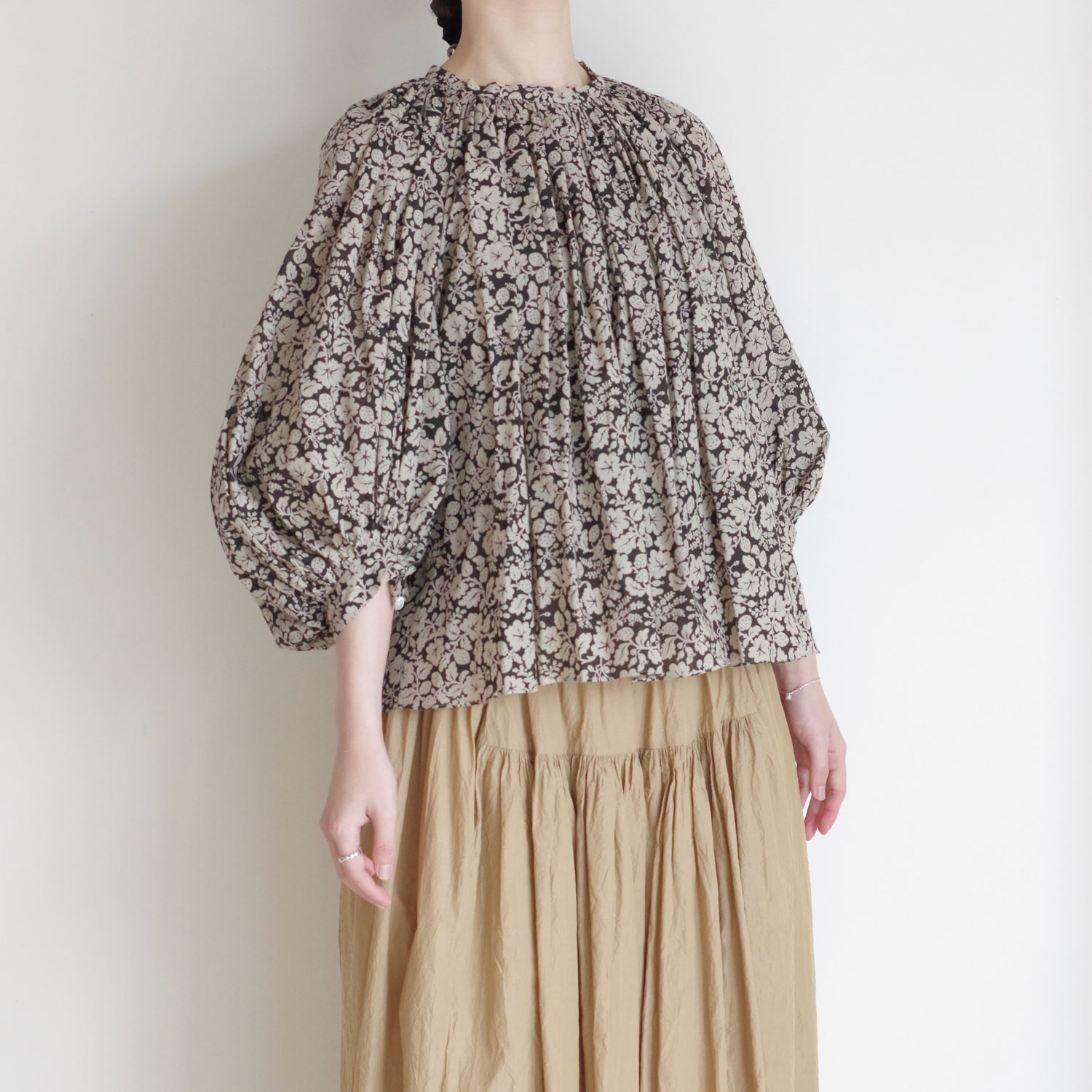 R&D.M.Co- ������ɥޥ󥺥ơ��顼 : WILD BERRY GATHER SMOCK ���㥶������å�