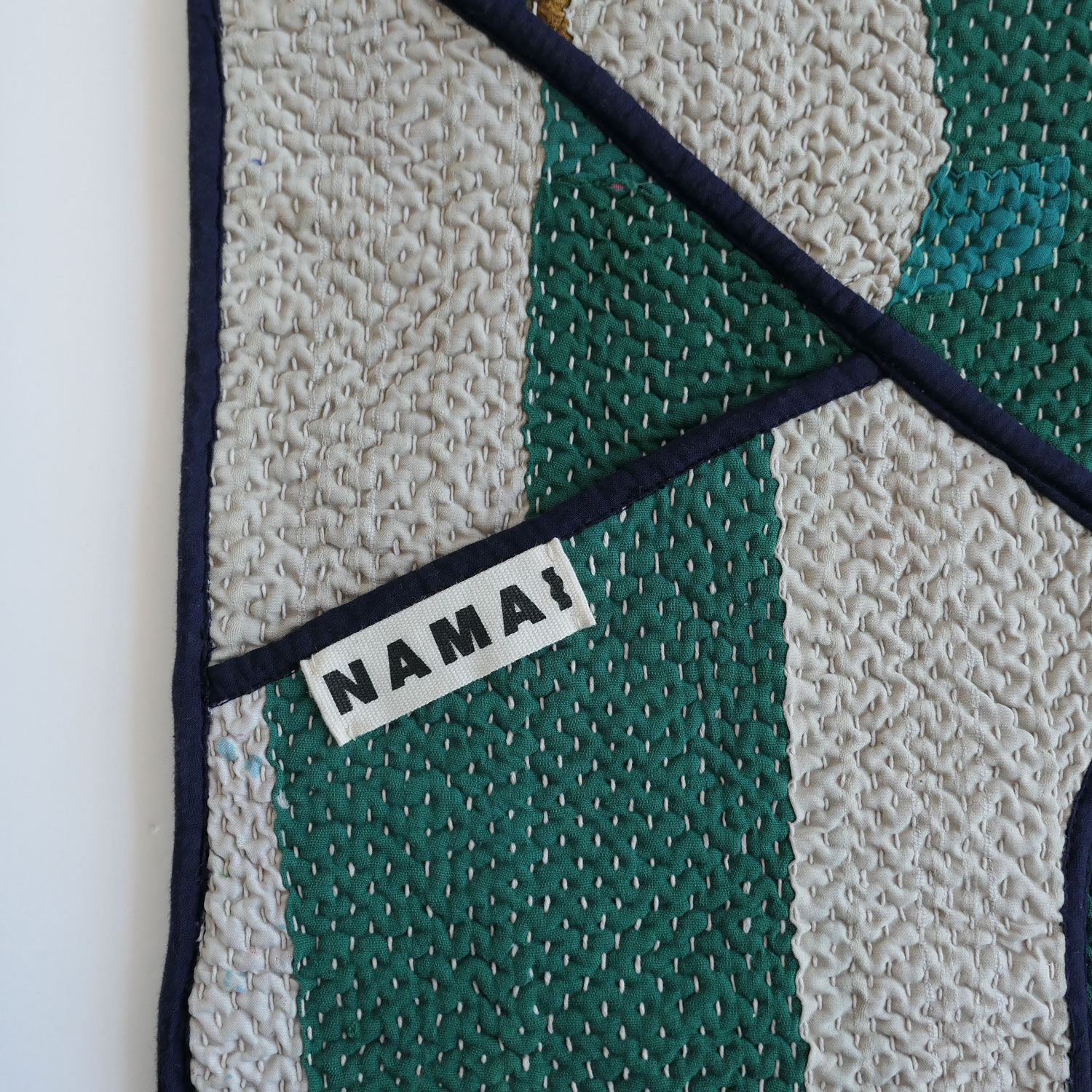 NAMAI �ʥޥ���THE TARUN QUILTED KANTHA BAG ���󥿥���ȥȡ��ȥХå�(G)