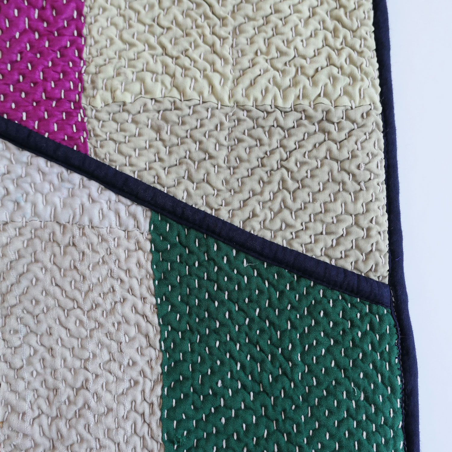NAMAI �ʥޥ���THE TARUN QUILTED KANTHA BAG ���󥿥���ȥȡ��ȥХå�(G)