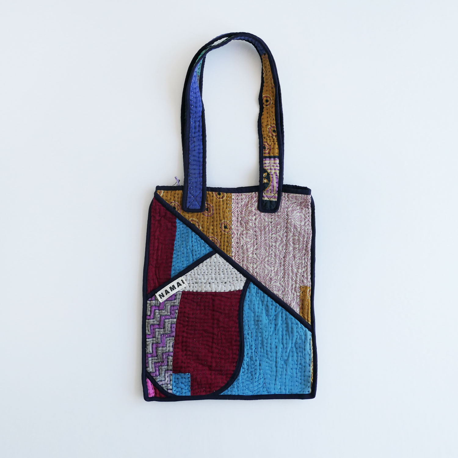 NAMAI �ʥޥ���THE TARUN QUILTED KANTHA BAG ���󥿥���ȥȡ��ȥХå�(H)