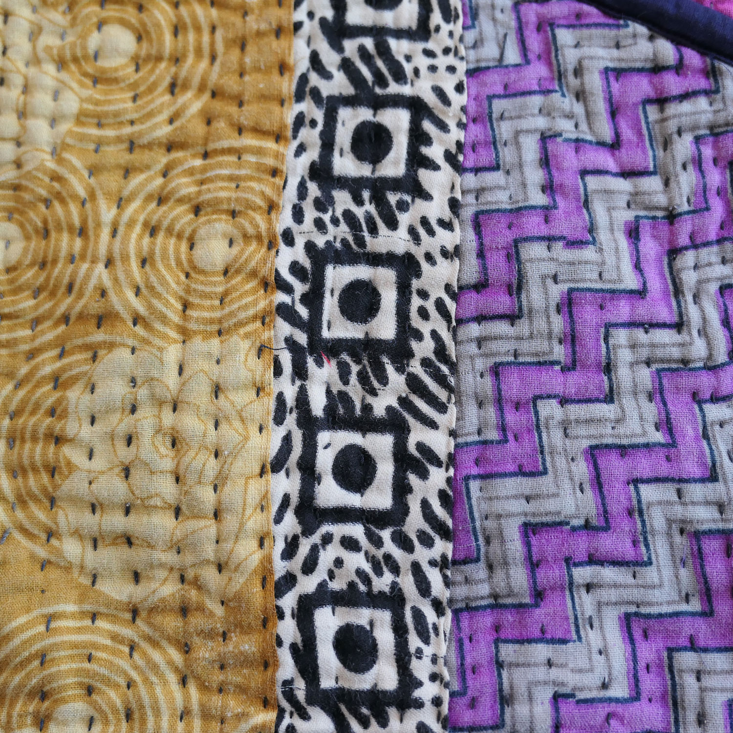 NAMAI �ʥޥ���THE TARUN QUILTED KANTHA BAG ���󥿥���ȥȡ��ȥХå�(H)
