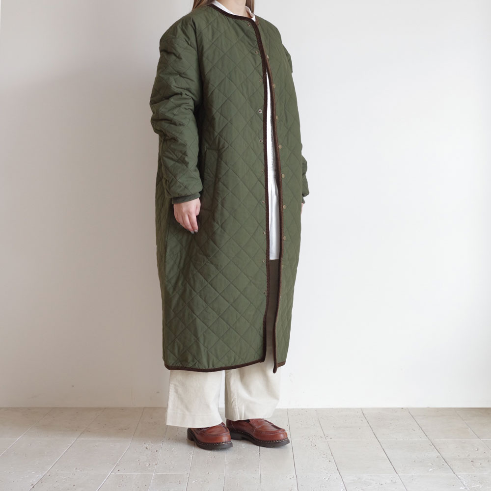 R&D.M.Co- ������ɥޥ󥺥ơ��顼 : QUILTING LONG COAT ����ƥ��󥰥��󥰥�����