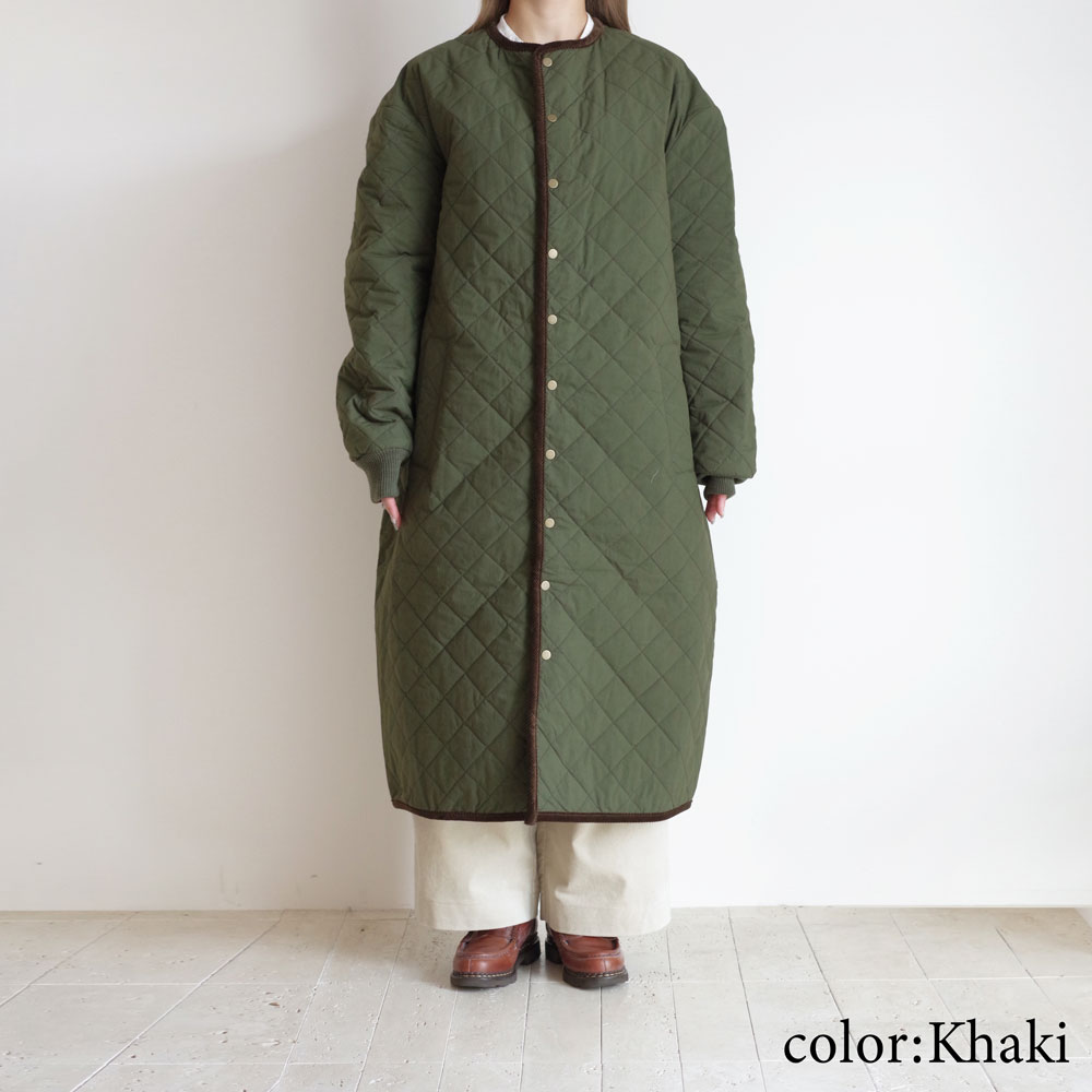 R&D.M.Co- ������ɥޥ󥺥ơ��顼 : QUILTING LONG COAT ����ƥ��󥰥��󥰥�����