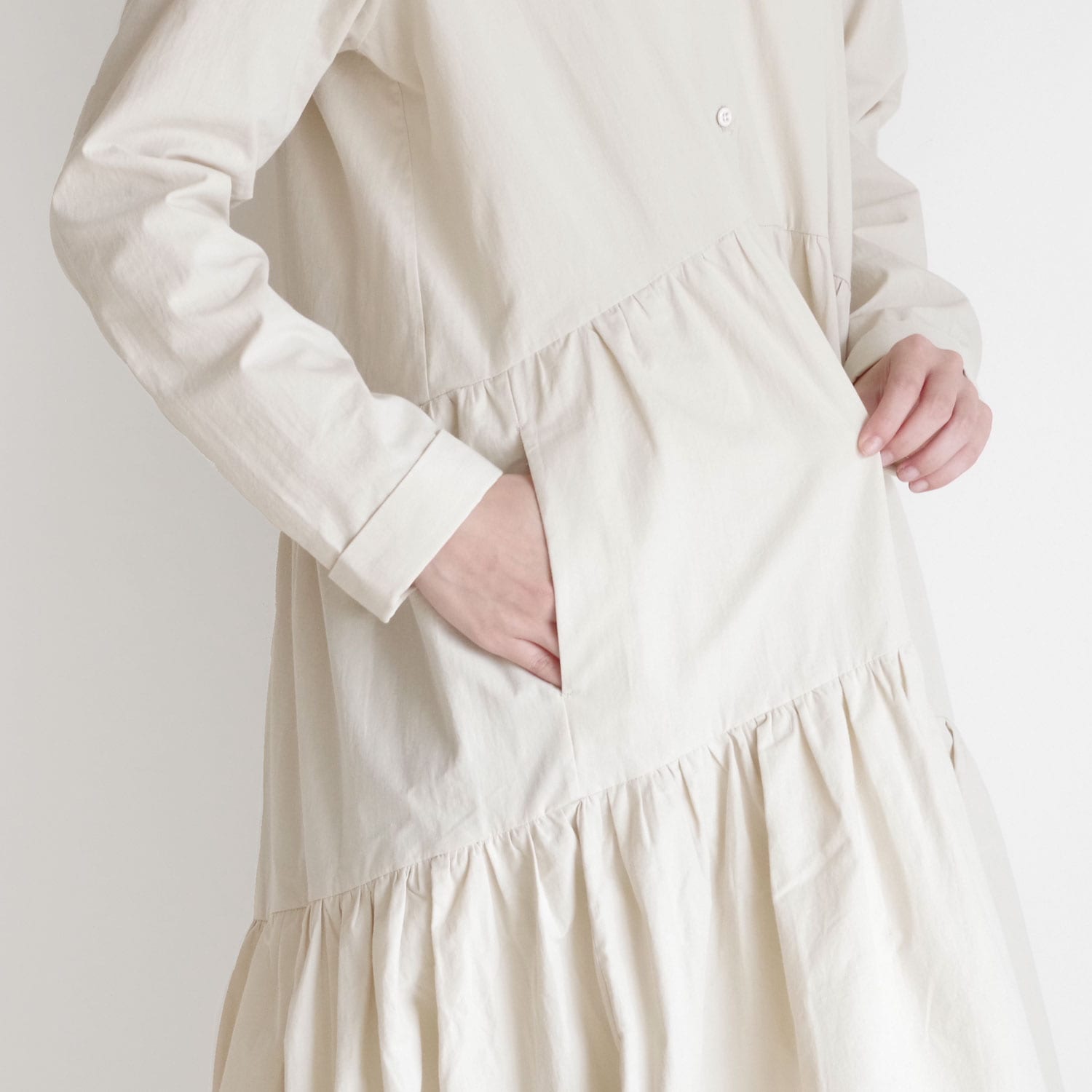 ECOLE DE CURIOSITES ��������ɥ���ꥪ���� : DEBBIE Cotton Poplin �Х롼��ƥ������ɥ��ԡ���