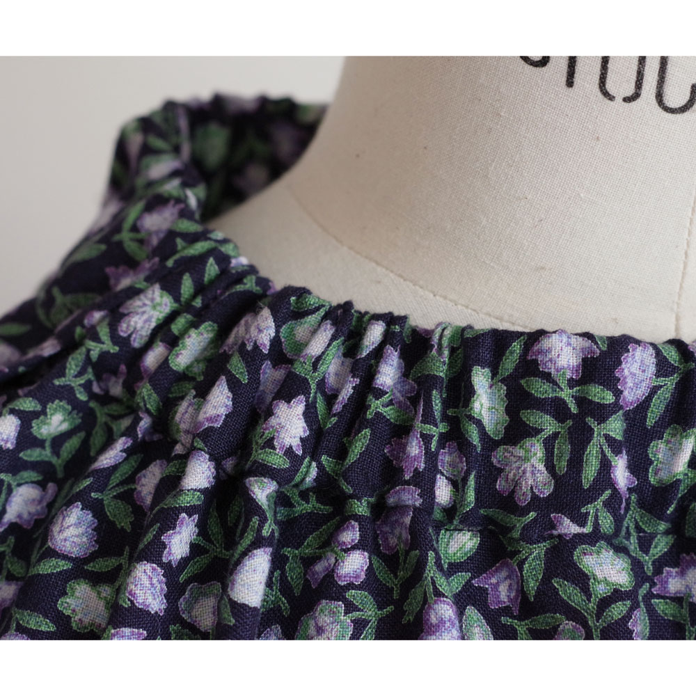 R&D.M.Co- ɥޥ󥺥ơ顼 : COTTAGE FLOWER HIGH NECK RAGLAN DRESS ץȥԡ