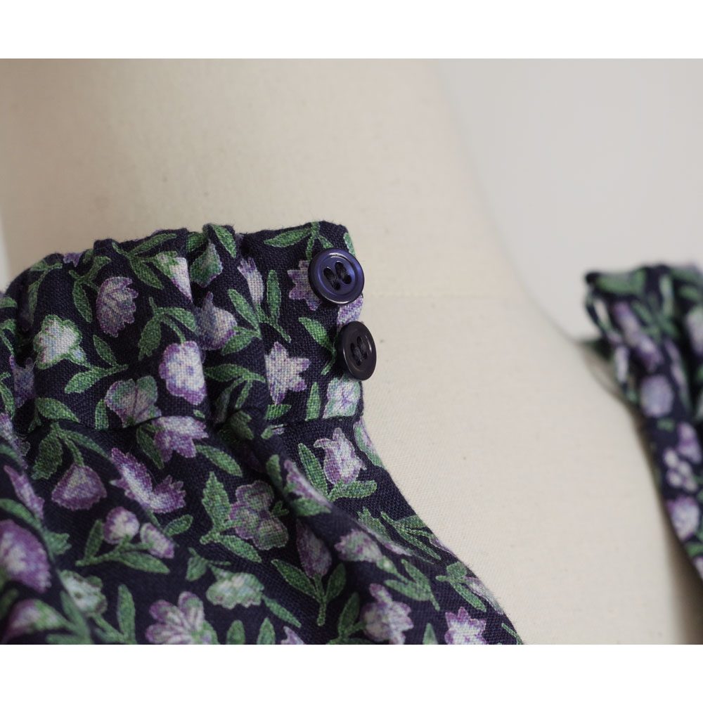 R&D.M.Co- ɥޥ󥺥ơ顼 : COTTAGE FLOWER HIGH NECK RAGLAN DRESS ץȥԡ