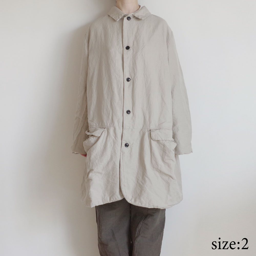 GARMENT REPRODUCTION OF WORKERS��NEW AMISH COAT �˥塼�����ߥå��女����(BEIGE)
