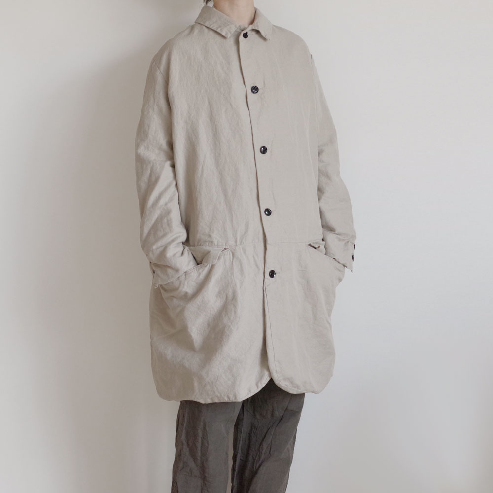 GARMENT REPRODUCTION OF WORKERS��NEW AMISH COAT �˥塼�����ߥå��女����(BEIGE)