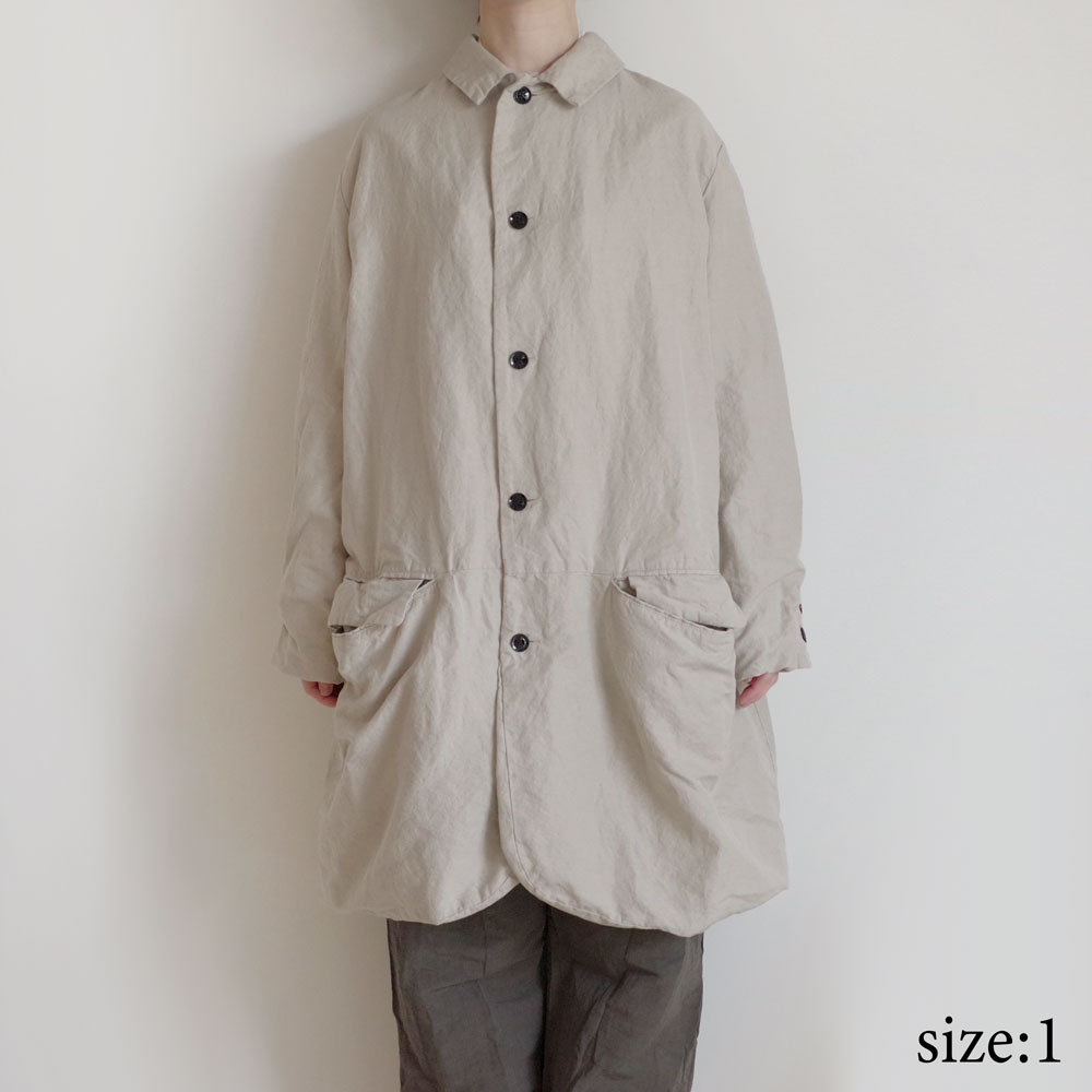 GARMENT REPRODUCTION OF WORKERS��NEW AMISH COAT �˥塼�����ߥå��女����(BEIGE)