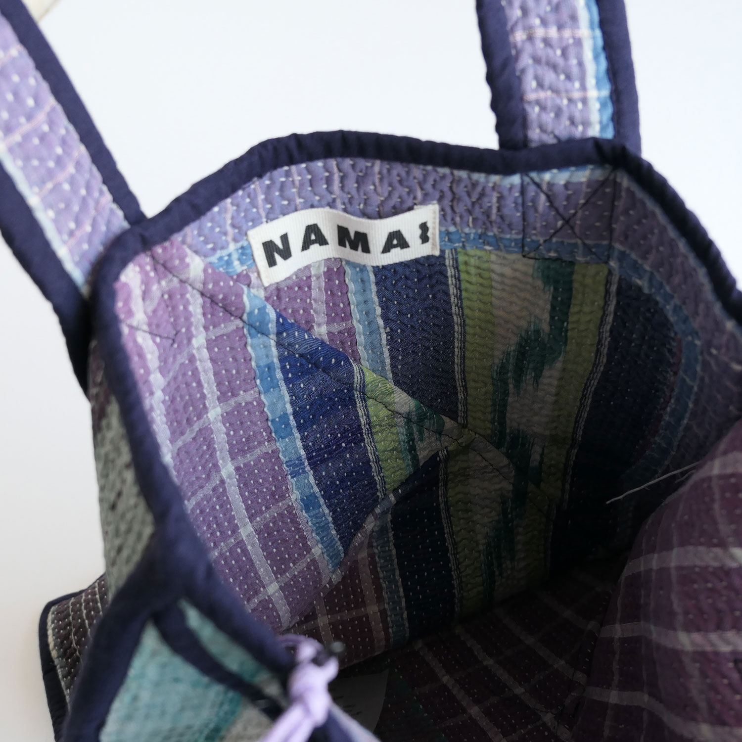 NAMAI �ʥޥ���THE TARUN QUILTED KANTHA BAG ���󥿥���ȥȡ��ȥХå�(J)