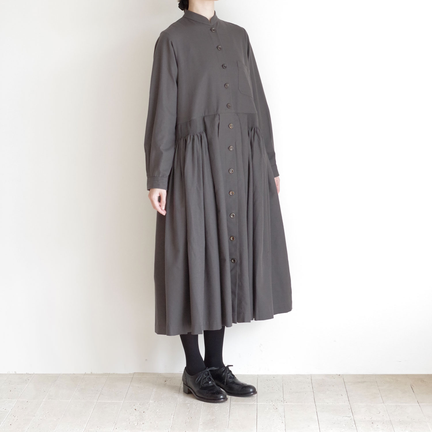 ECOLE DE CURIOSITES ɥꥪ : CLARA Washed Cotton Wool Twill ԡ