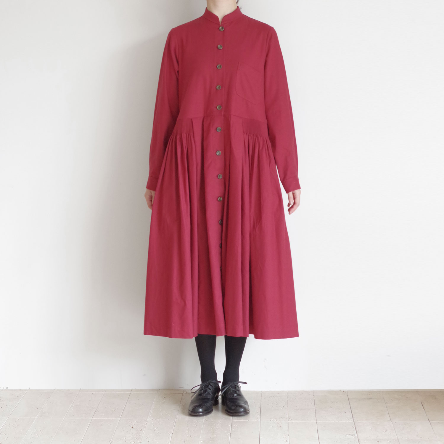 ECOLE DE CURIOSITES ��������ɥ���ꥪ���� : CLARA Washed Cotton Wool Twill ���ԡ���������