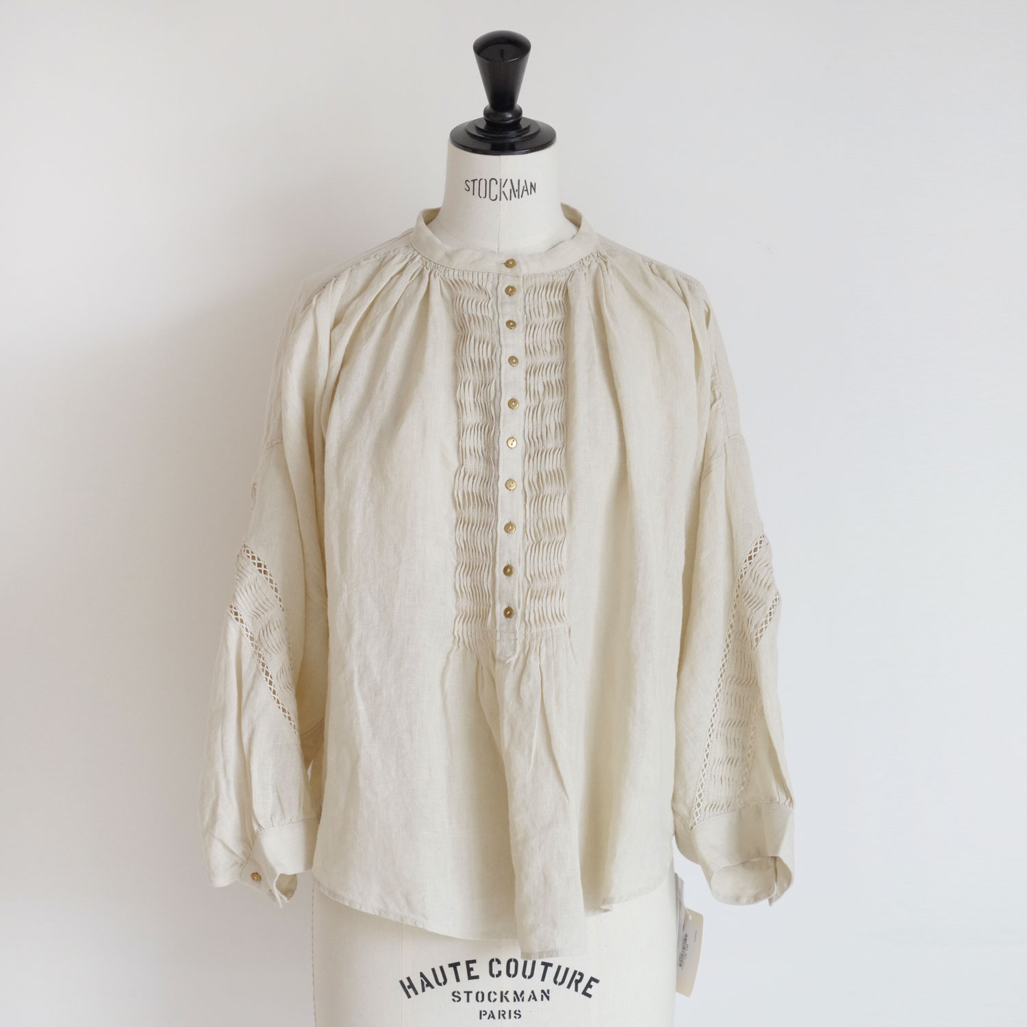 Pheeta �ե����� : Stella Blouse ��ͥ�ԥ󥿥å��֥饦��