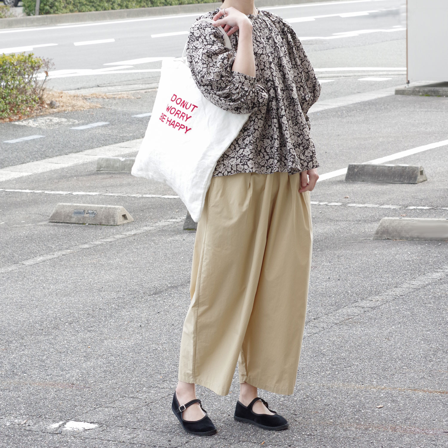 R&D.M.Co- ������ɥޥ󥺥ơ��顼 : TOTE BAG (DONUT WORRY) �ȡ��ȥХå�