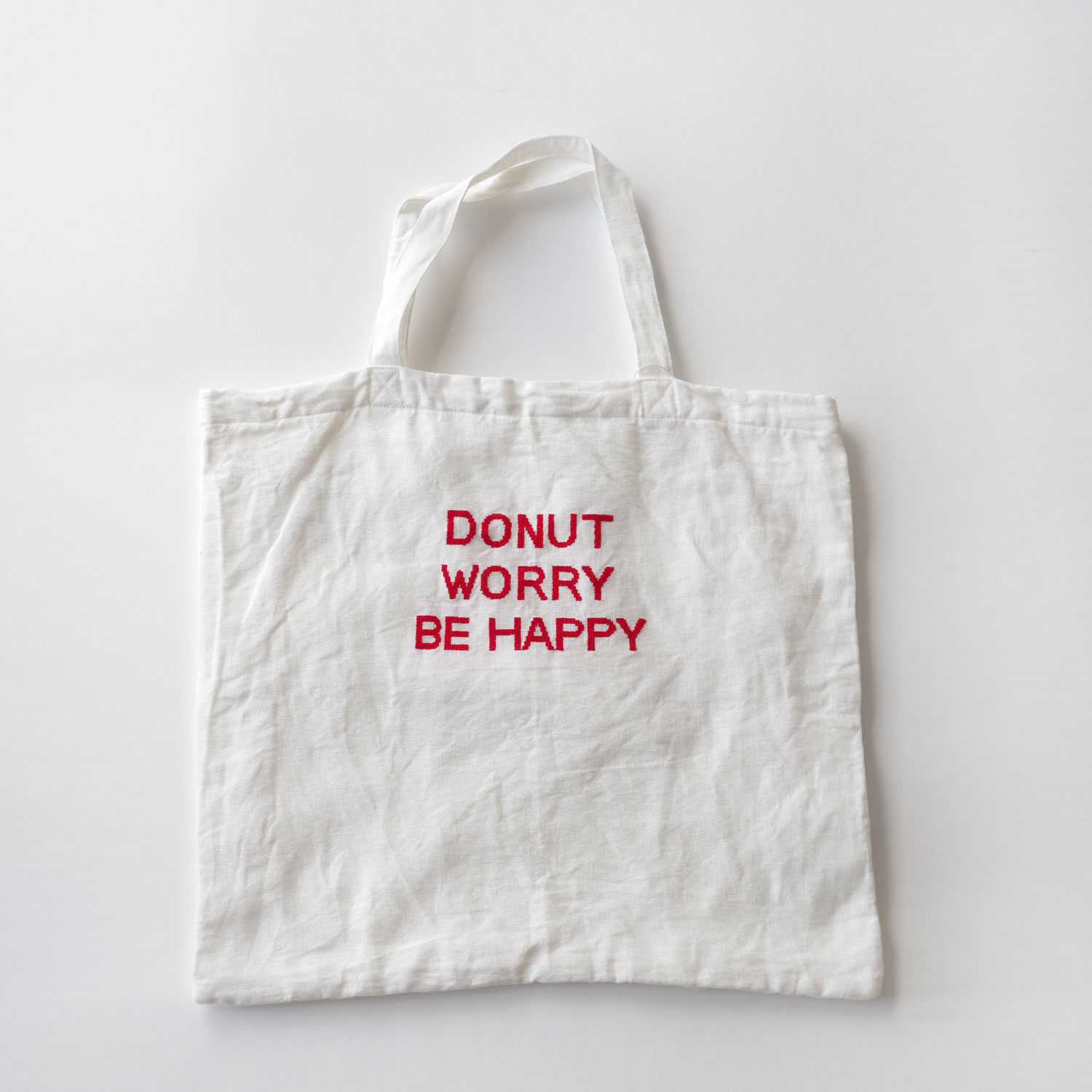 R&D.M.Co- ������ɥޥ󥺥ơ��顼 : TOTE BAG (DONUT WORRY) �ȡ��ȥХå�