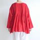 �᥾��ɥ����� maison de soil��CREW-NECK BUTTON SHIRT WITH PINTUCK���ԥ󥿥å����롼�ͥå������