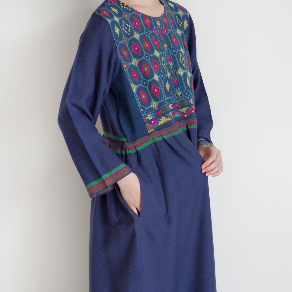 injiri ���󥸥� : Nilgiri-144 ���������ƥå��ɽ����ԡ���(Navy)