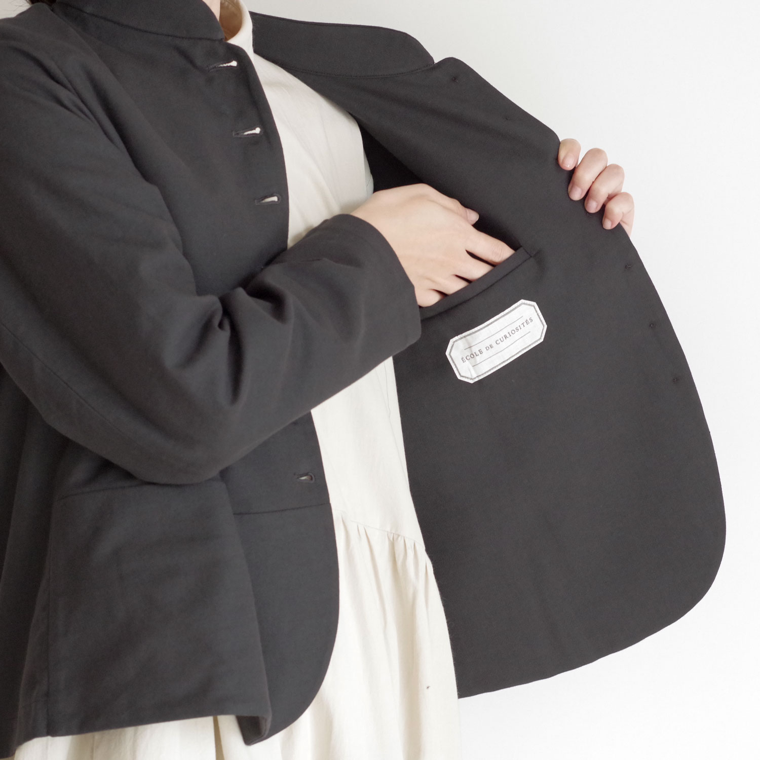 ECOLE DE CURIOSITES ɥꥪ : JESSICA Washed Cotton Wool Twill ɥ顼㥱å