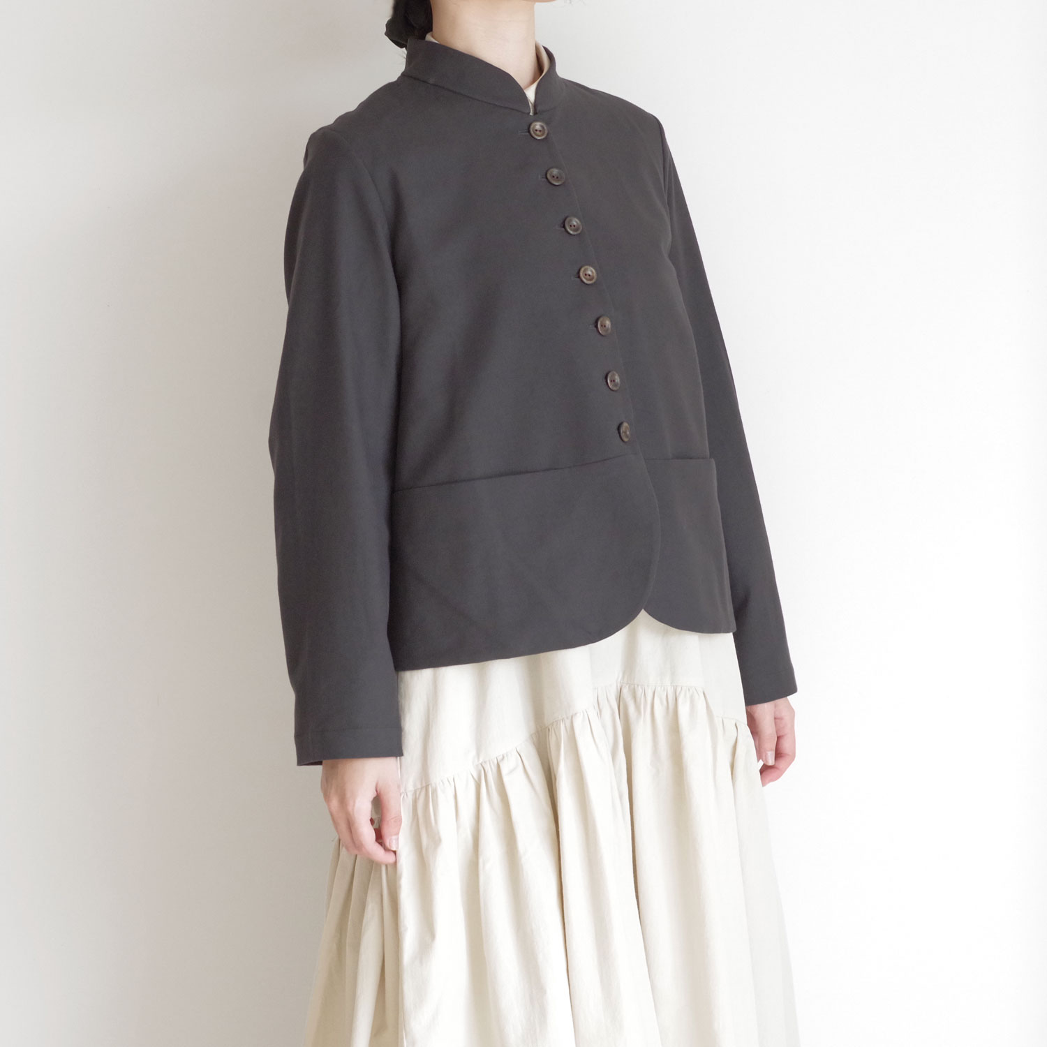 ECOLE DE CURIOSITES ɥꥪ : JESSICA Washed Cotton Wool Twill ɥ顼㥱å