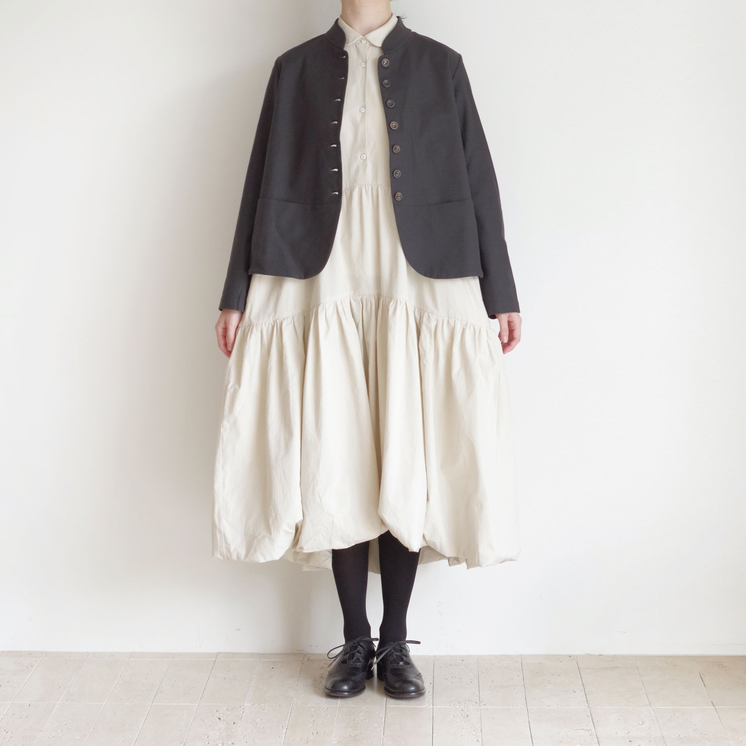 ECOLE DE CURIOSITES ɥꥪ : JESSICA Washed Cotton Wool Twill ɥ顼㥱å