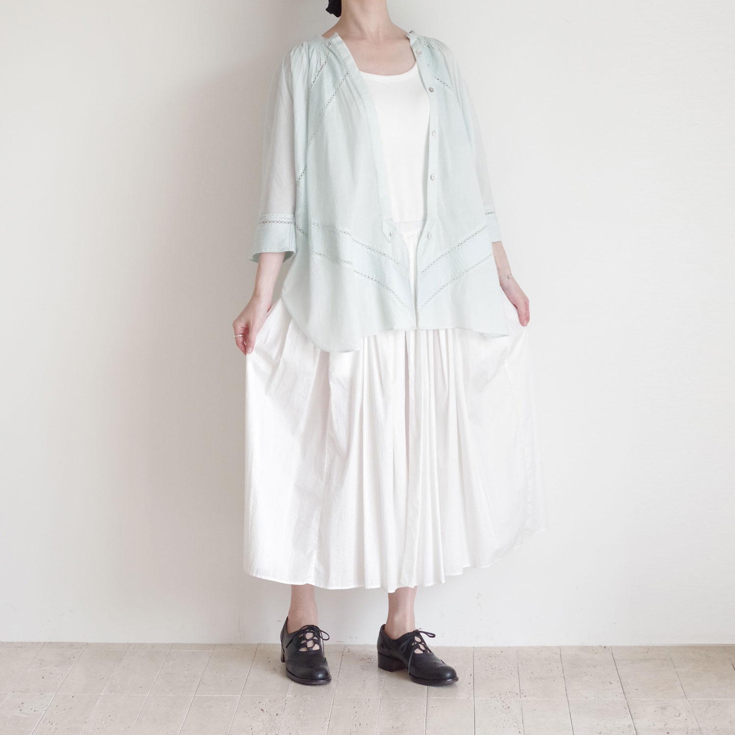 Pheeta �ե����� : Eliza Blouse �ԥ󥿥å��֥饦��