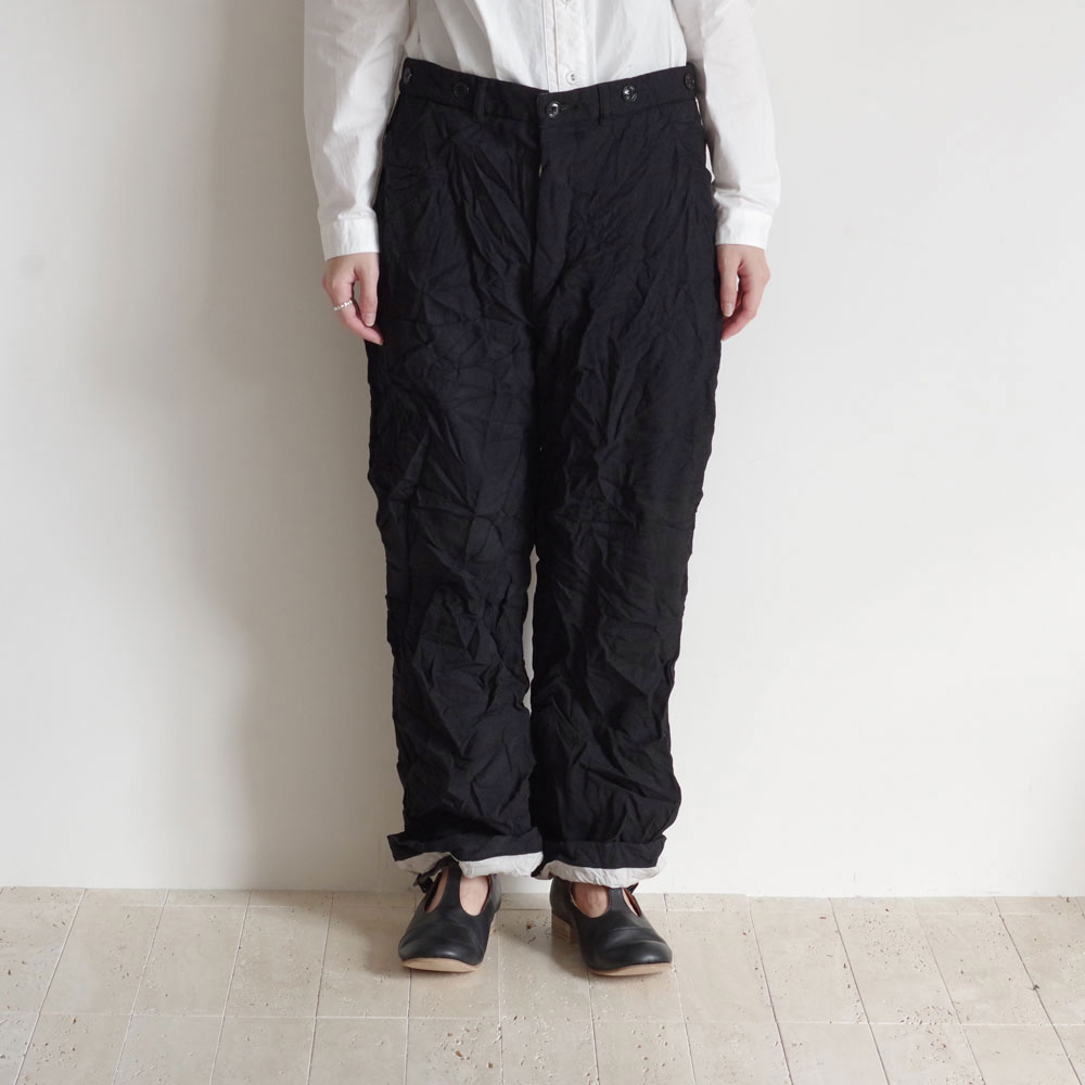 GARMENT REPRODUCTION OF WORKERS : FARMERS TROUSERS WIDE �ȥ饦������ �磻��