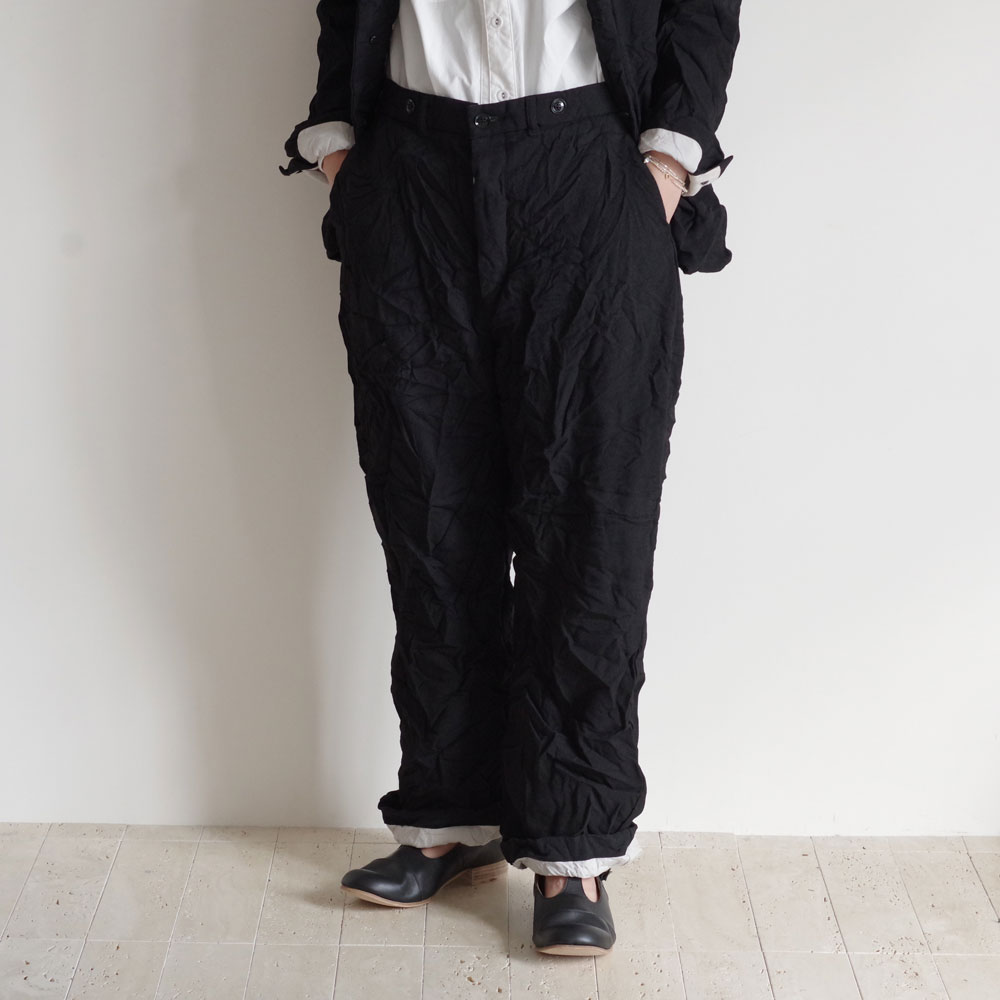 GARMENT REPRODUCTION OF WORKERS : FARMERS TROUSERS WIDE �ȥ饦������ �磻��